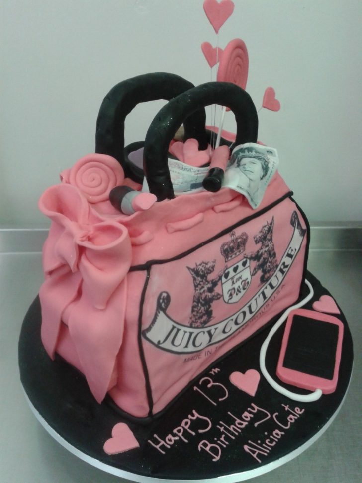 13 Birthday Cake Juicy Couture Girly Handbag 13th Birthday Cake Crumbs Cake Shop 13 Birthday Cake Juicy Couture Girly Handbag 13th Birthday Cake Crumbs Cake Shop