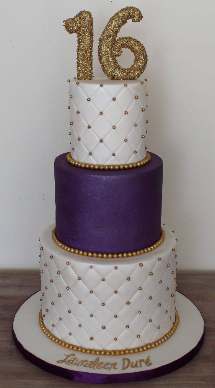 16 Birthday Cakes Sweet Sixteen 16 Birthday Cake Elegant Clean Plum Royal Purple And 16 Birthday Cakes Sweet Sixteen 16 Birthday Cake Elegant Clean Plum Royal Purple And