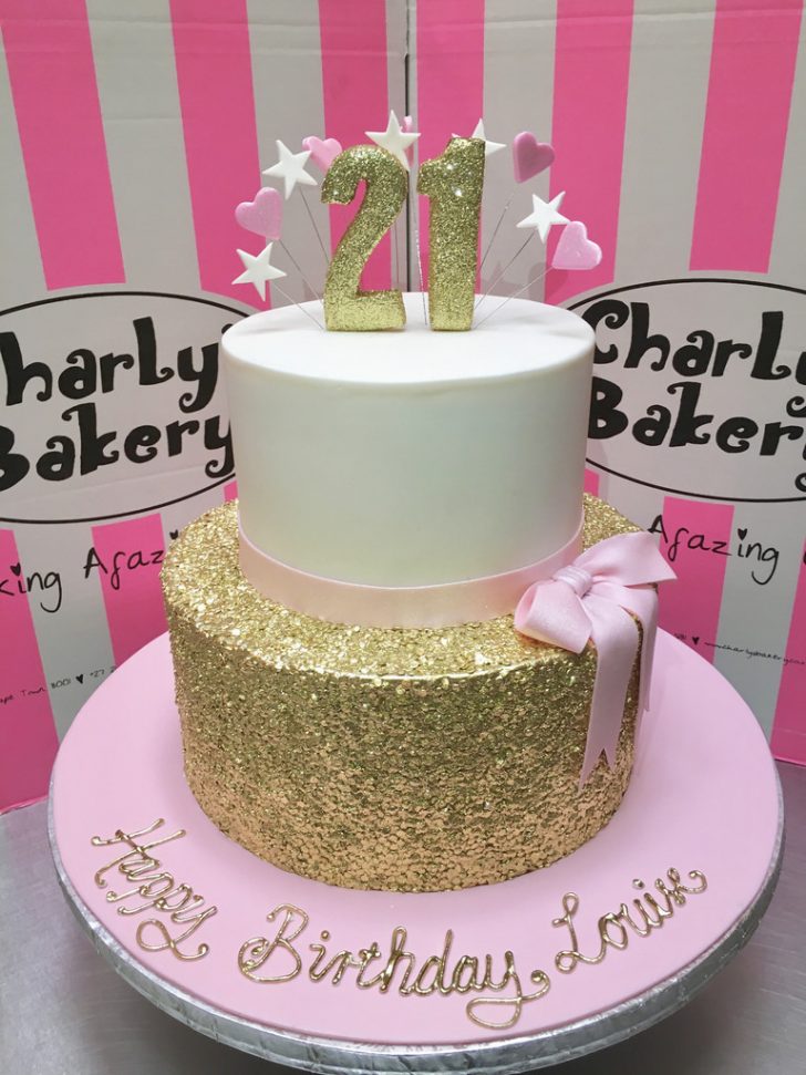 21 Birthday Cakes 2 Tier 21st Birthday Cake With Gold Sequins Bottom Tier P Flickr 21 Birthday Cakes 2 Tier 21st Birthday Cake With Gold Sequins Bottom Tier P Flickr
