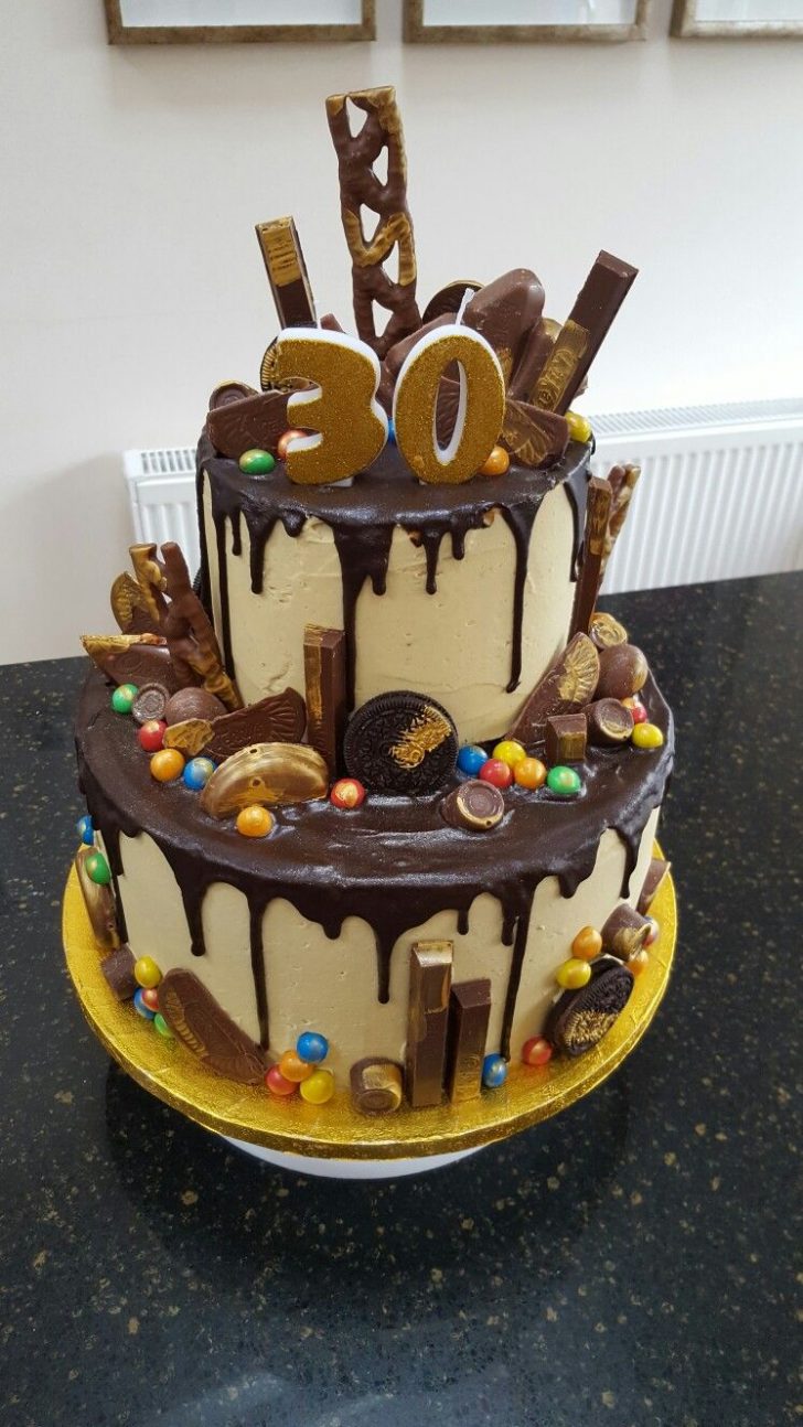 30Th Birthday Cake Ideas For Her Two Tier Chocolate Drip 30th Birthday Cake Yuumm 30 Birthday 30Th Birthday Cake Ideas For Her Two Tier Chocolate Drip 30th Birthday Cake Yuumm 30 Birthday