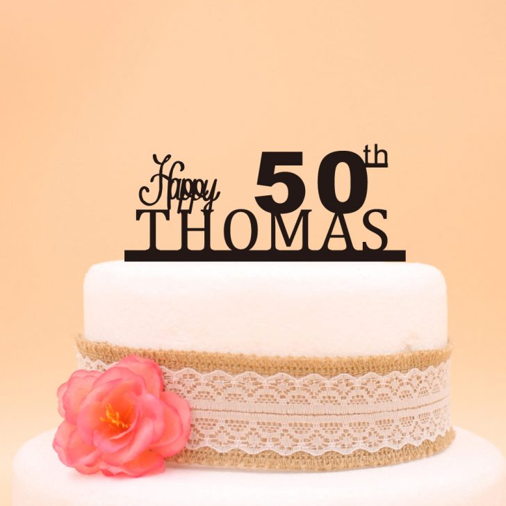 50Th Birthday Cake Images Happy 50th Birthday Cake Toppercustom Name Cake Topper50th Unique 50Th Birthday Cake Images Happy 50th Birthday Cake Toppercustom Name Cake Topper50th Unique