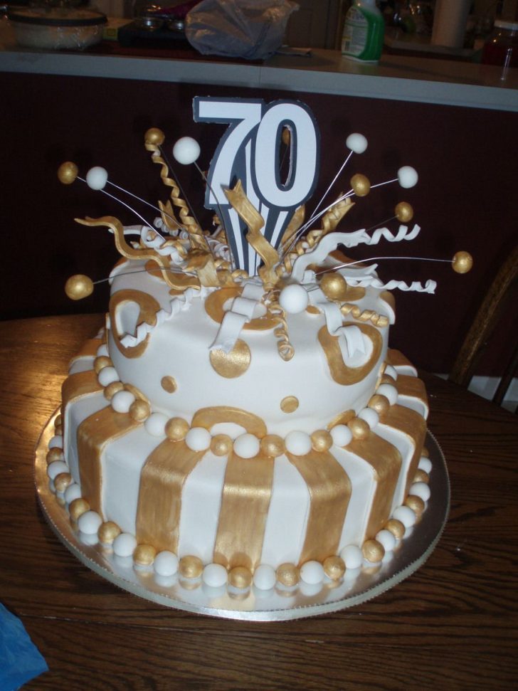 70Th Birthday Cake 70th Birthday Cake Fondant Covered White Cakeplease Let Me Know What 70Th Birthday Cake 70th Birthday Cake Fondant Covered White Cakeplease Let Me Know What