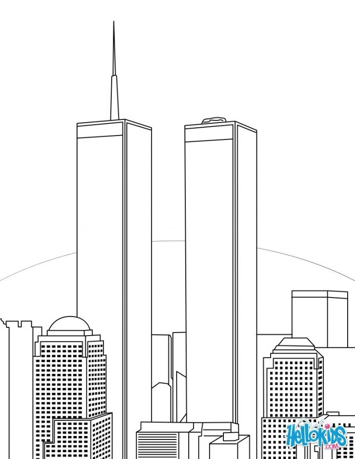 9 11 Coloring Pages World Trade Center Before 9 11 Coloring Page Free Printable For Twin 9 11 Coloring Pages World Trade Center Before 9 11 Coloring Page Free Printable For Twin