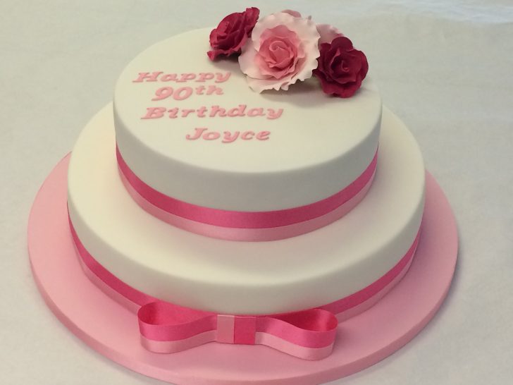 90Th Birthday Cake Ideas 2 Tiered 90th Birthday Cake With Roses Adult Birthday Cakes 90Th Birthday Cake Ideas 2 Tiered 90th Birthday Cake With Roses Adult Birthday Cakes