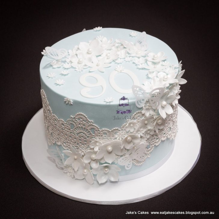 90Th Birthday Cake Ideas Jakes Cakes Flowers And Butterflies 90th Birthday Cake 90Th Birthday Cake Ideas Jakes Cakes Flowers And Butterflies 90th Birthday Cake