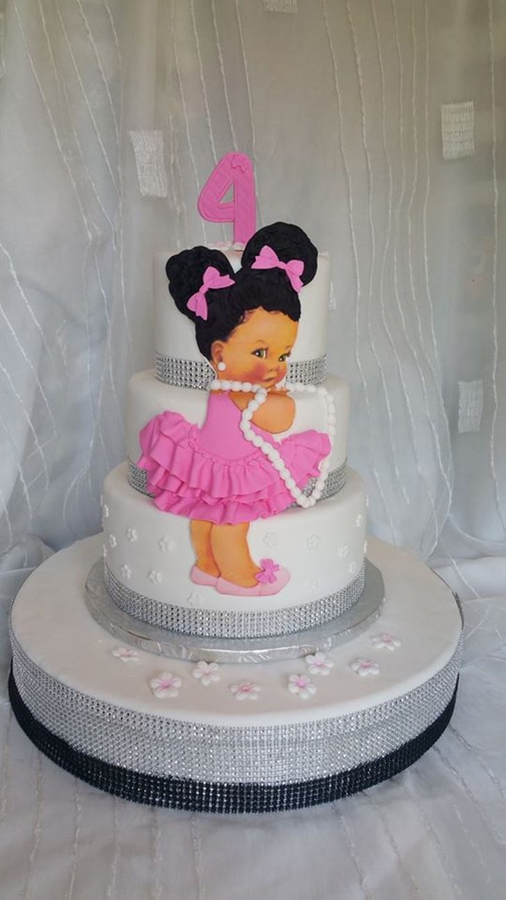 American Girl Birthday Cake African American Girl Cake Cakecentral American Girl Birthday Cake African American Girl Cake Cakecentral