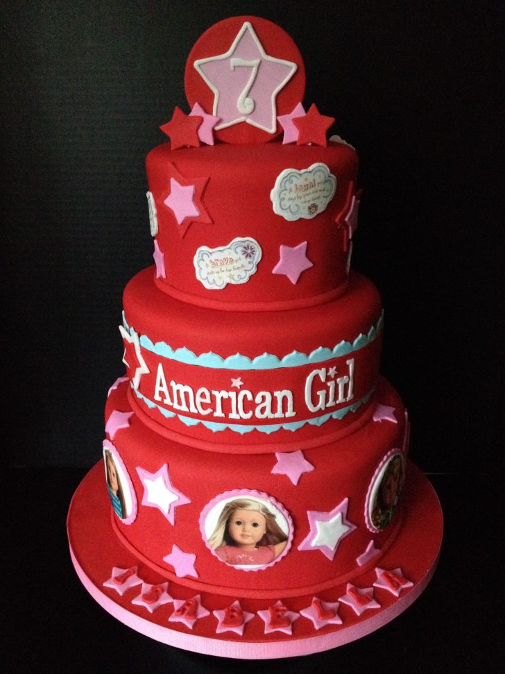 American Girl Birthday Cake American Girl Doll Cake All Fondant With Edible Images Cake American Girl Birthday Cake American Girl Doll Cake All Fondant With Edible Images Cake