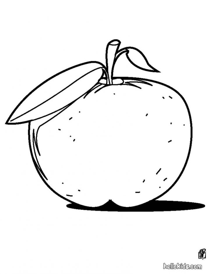 Apple Coloring Pages Apple Coloring Pages Hellokids Apple Coloring Pages Apple Coloring Pages Hellokids