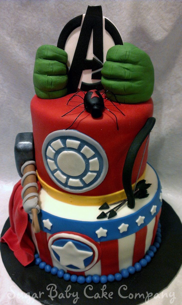 Avenger Birthday Cake Avengers Birthday Cake An Avengers Cake I Made For A 4 Year Old Avenger Birthday Cake Avengers Birthday Cake An Avengers Cake I Made For A 4 Year Old
