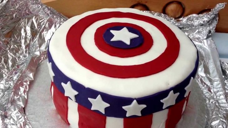 Avenger Birthday Cake How To Make A Fondant Captain America Birthday Cake The Avengers 1st Avenger Birthday Cake How To Make A Fondant Captain America Birthday Cake The Avengers 1st