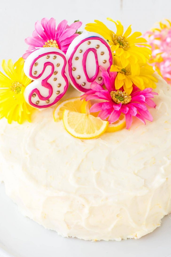 Awesome 30Th Birthday Cakes Lemon Layer Cake With Lemon Cream Cheese Frosting Awesome 30Th Birthday Cakes Lemon Layer Cake With Lemon Cream Cheese Frosting