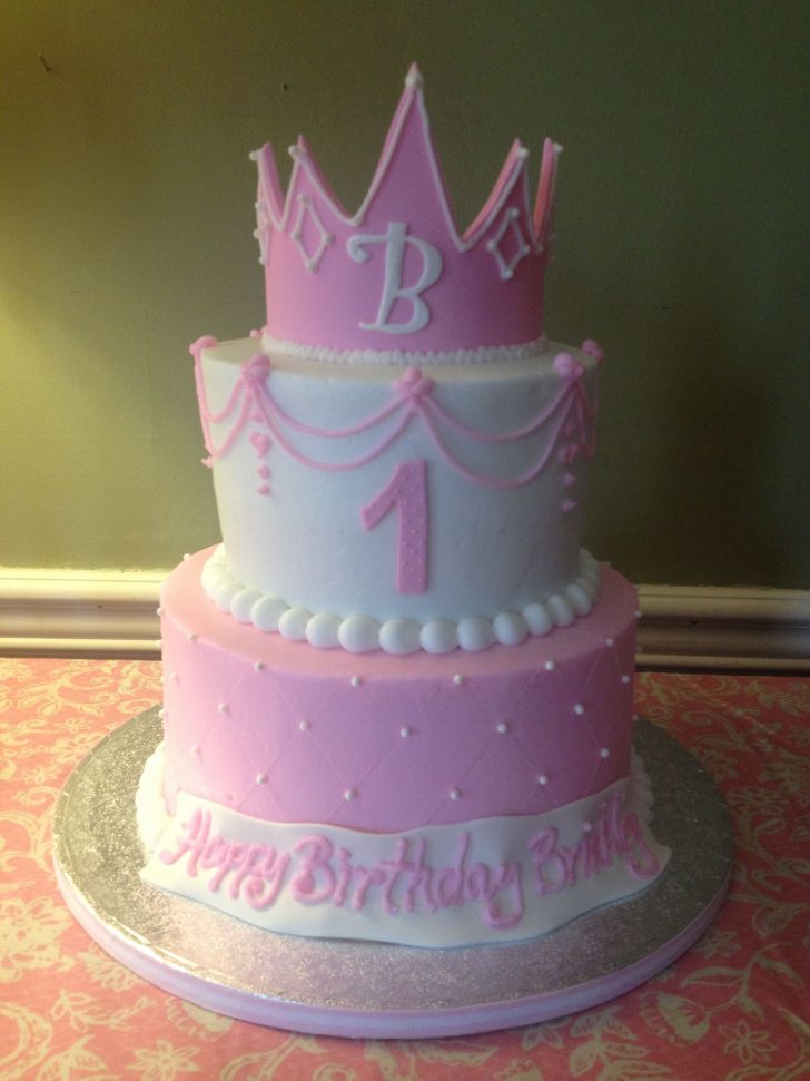 Baby Girl Birthday Cake Ba Girls First Birthday Cake Princess Cake And Crown Pink The Baby Girl Birthday Cake Ba Girls First Birthday Cake Princess Cake And Crown Pink The