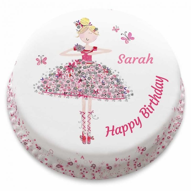 Ballerina Birthday Cake Ballerina Birthday Cake Personalise With Your Own Message From 1499 Ballerina Birthday Cake Ballerina Birthday Cake Personalise With Your Own Message From 1499