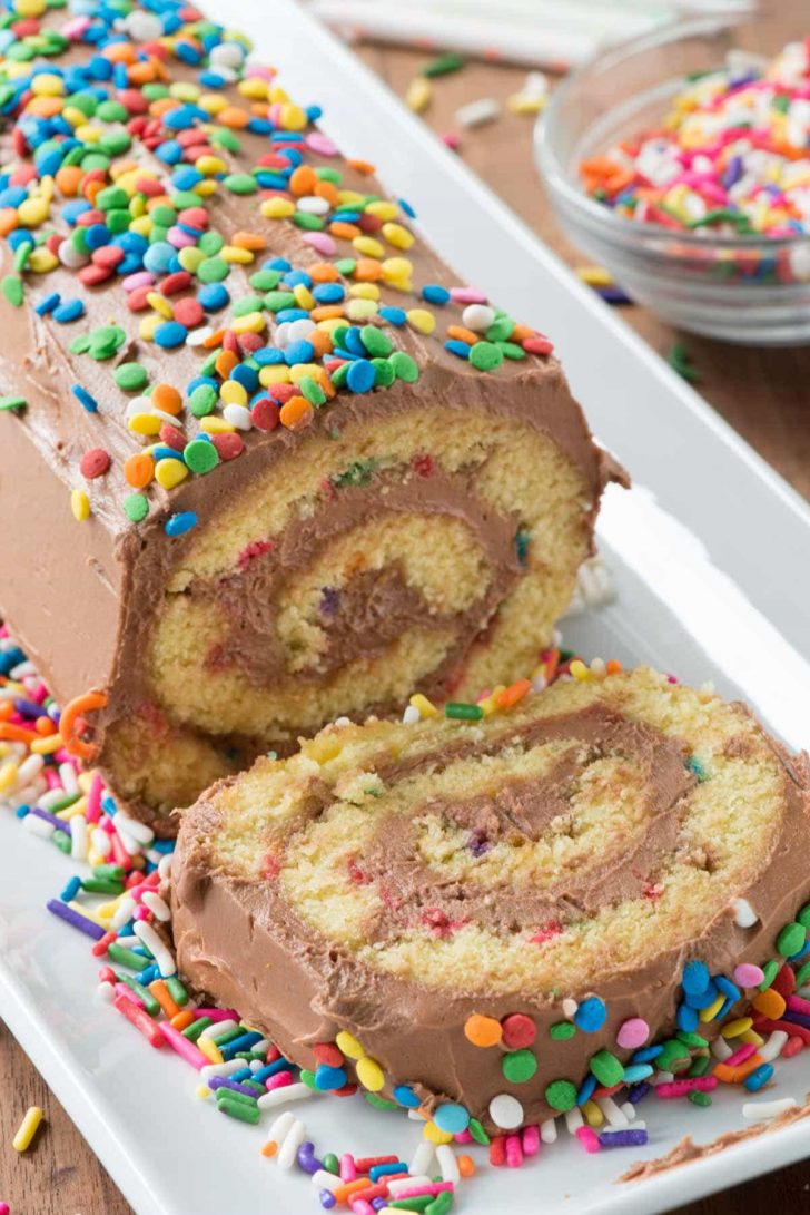 Best Birthday Cake Recipe Birthday Cake Roll Recipe W The Best Chocolate Frosting Crazy For Best Birthday Cake Recipe Birthday Cake Roll Recipe W The Best Chocolate Frosting Crazy For