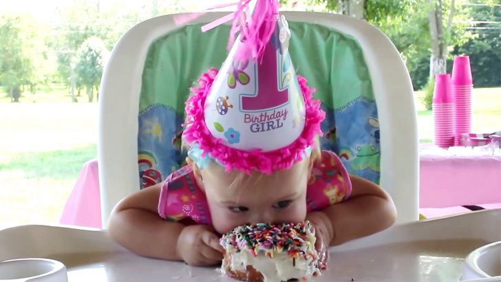 Birthday Cake For 1 Year Old Nothing Will Stop This Little Girl From Enjoying Her Birthday Cake Birthday Cake For 1 Year Old Nothing Will Stop This Little Girl From Enjoying Her Birthday Cake