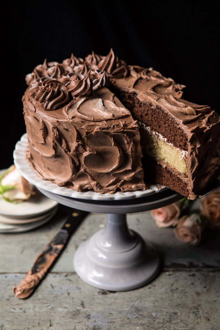 Birthday Cake For Her Better Together Chocolate Vanilla Birthday Cake Half Baked Harvest Birthday Cake For Her Better Together Chocolate Vanilla Birthday Cake Half Baked Harvest