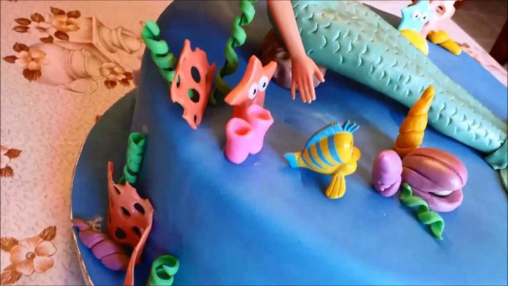 Birthday Cakes For 8 Years Old Girl The Little Mermaid Girls Birthday Cake Youtube Birthday Cakes For 8 Years Old Girl The Little Mermaid Girls Birthday Cake Youtube