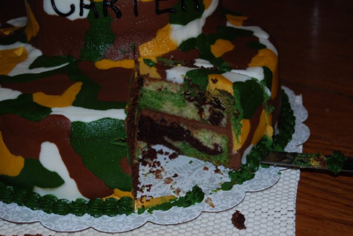 Camo Birthday Cake Camo Birthday Cakes Camo Birthday Cake Camo Birthday Cakes