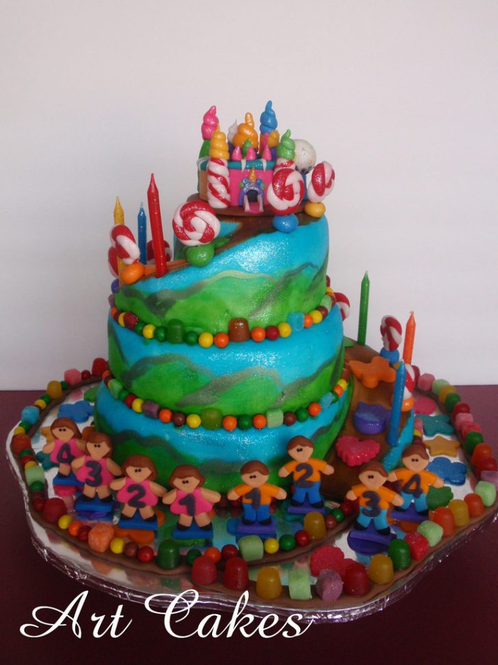 Candyland Birthday Cake Candyland Cake Birthday Cake For A 6 Year Old Girl Everyt Flickr Candyland Birthday Cake Candyland Cake Birthday Cake For A 6 Year Old Girl Everyt Flickr