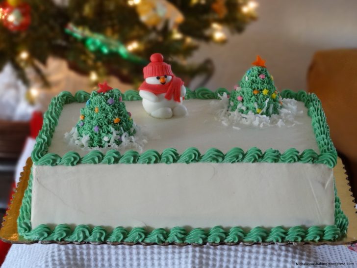 Christmas Birthday Cake Christmas Theme Cake Nichalicious Baking Christmas Birthday Cake Christmas Theme Cake Nichalicious Baking