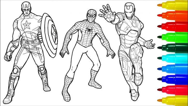 Coloring Pages Spiderman Spiderman Captain America Iron Man Coloring Pages Colouring Pages Coloring Pages Spiderman Spiderman Captain America Iron Man Coloring Pages Colouring Pages
