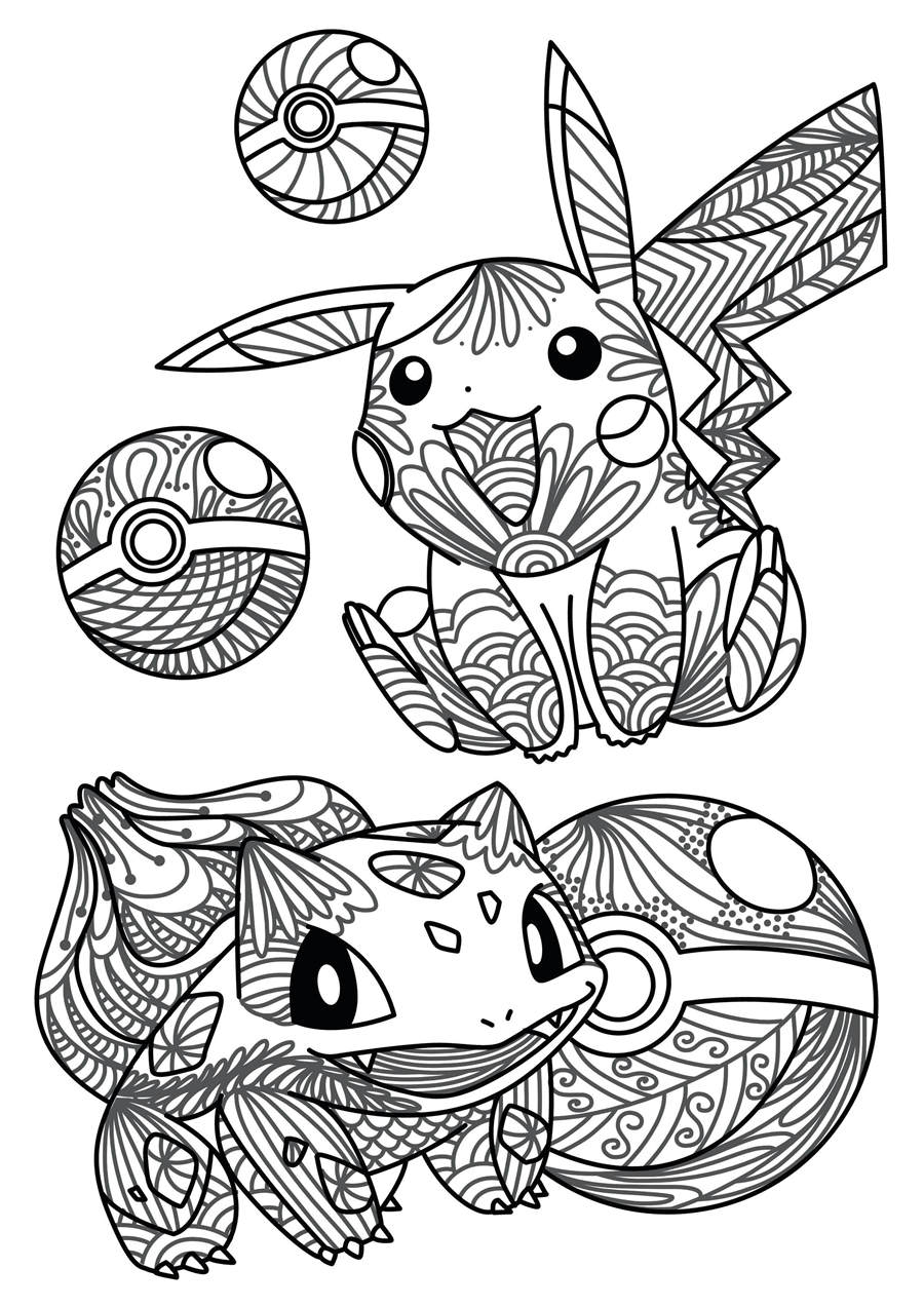 Free Printable Pokemon Christmas Coloring Pages Coloring Pages Free