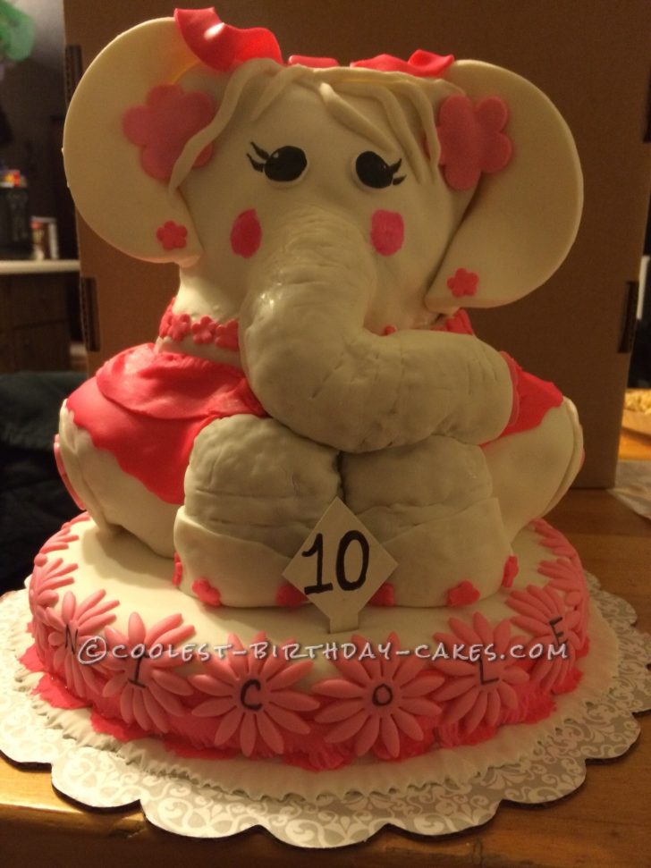Elephant Birthday Cakes Coolest 3d Elephant Cake Elephant Birthday Cakes Coolest 3d Elephant Cake