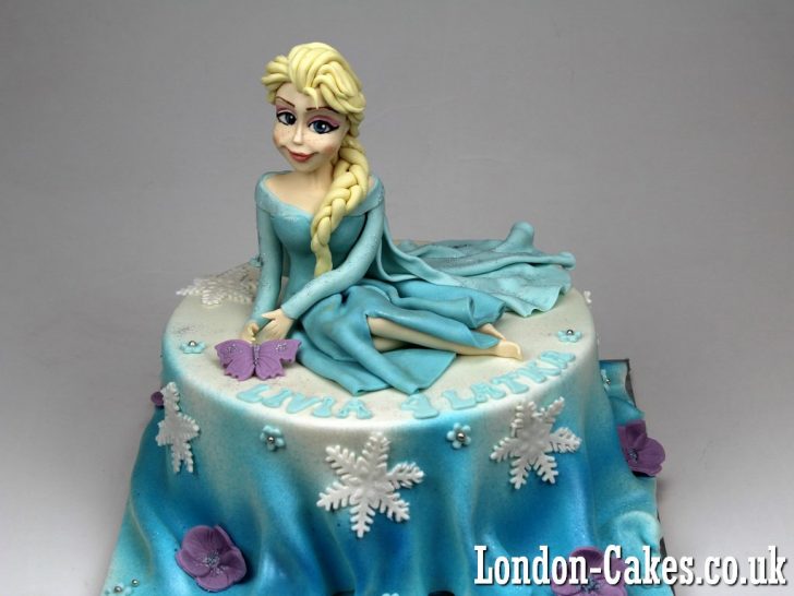 Elsa Birthday Cake Frozen Cakes In London Elsa Birthday Cake Frozen Cakes In London