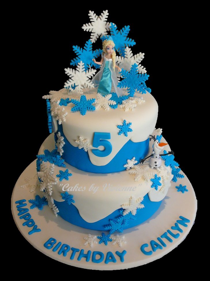 Elsa Birthday Cakes Frozen Themed Birthday Cake For A 5 Year Old Featuring Elsa Olaf Elsa Birthday Cakes Frozen Themed Birthday Cake For A 5 Year Old Featuring Elsa Olaf
