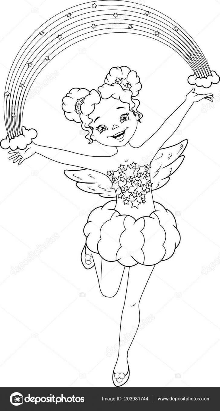 Fairy Coloring Page Rainbow Fairy Coloring Page Stock Vector Malyaka 203981744 Fairy Coloring Page Rainbow Fairy Coloring Page Stock Vector Malyaka 203981744