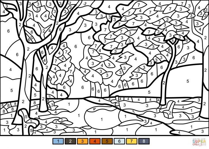 Fall Tree Coloring Pages Fall Trees Color Number Free Printable Coloring Pages Fall Tree Coloring Pages Fall Trees Color Number Free Printable Coloring Pages