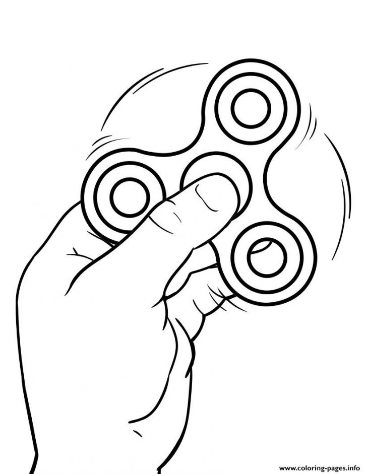 Fidget Spinner Coloring Page Fidget Spinner With Hand Coloring Pages Printable Fidget Spinner Coloring Page Fidget Spinner With Hand Coloring Pages Printable