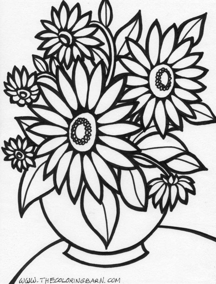Free Printable Flower Coloring Pages Free Printable Flowers Coloring Pages Cute Flower 2018 And Formats Free Printable Flower Coloring Pages Free Printable Flowers Coloring Pages Cute Flower 2018 And Formats