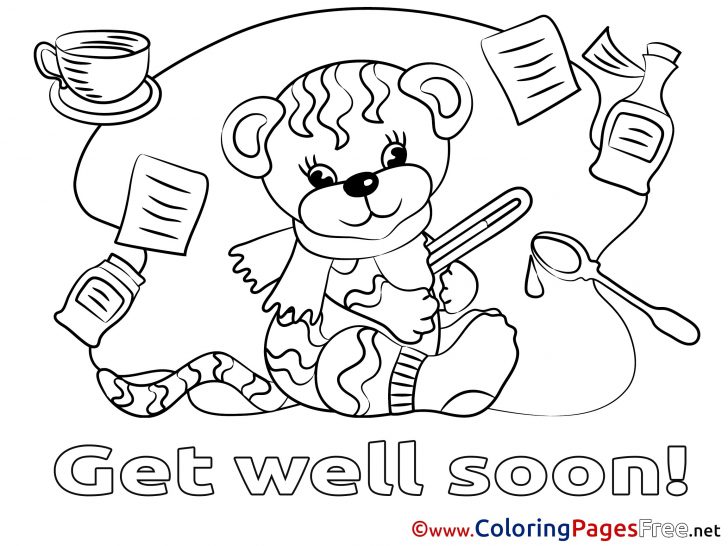 Get Well Coloring Pages Get Well Soon Coloring Page Free Printable Pages For Wuming Get Well Coloring Pages Get Well Soon Coloring Page Free Printable Pages For Wuming