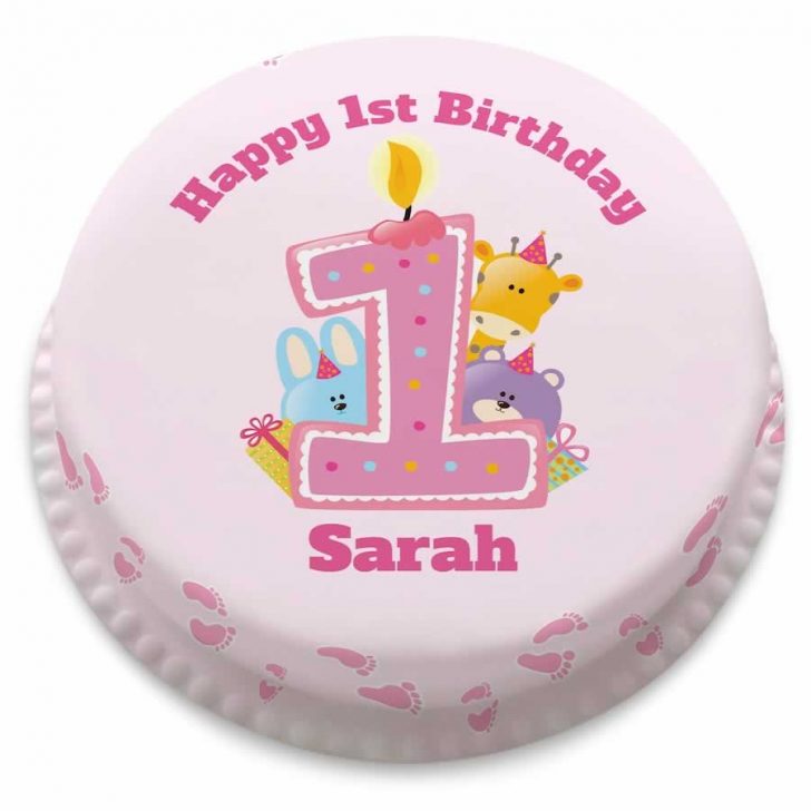 Girls Birthday Cake Personalised Girls 1st Birthday Cake From Just 1499 Bakerdays Girls Birthday Cake Personalised Girls 1st Birthday Cake From Just 1499 Bakerdays
