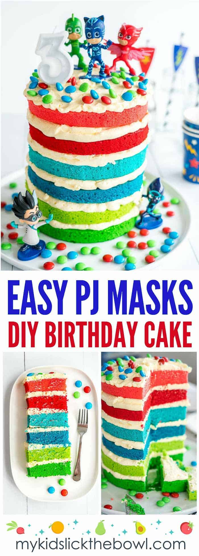 Girls Birthday Cake Pj Masks Cake Easy Diy Birthday Cake For Kids Girls Birthday Cake Pj Masks Cake Easy Diy Birthday Cake For Kids