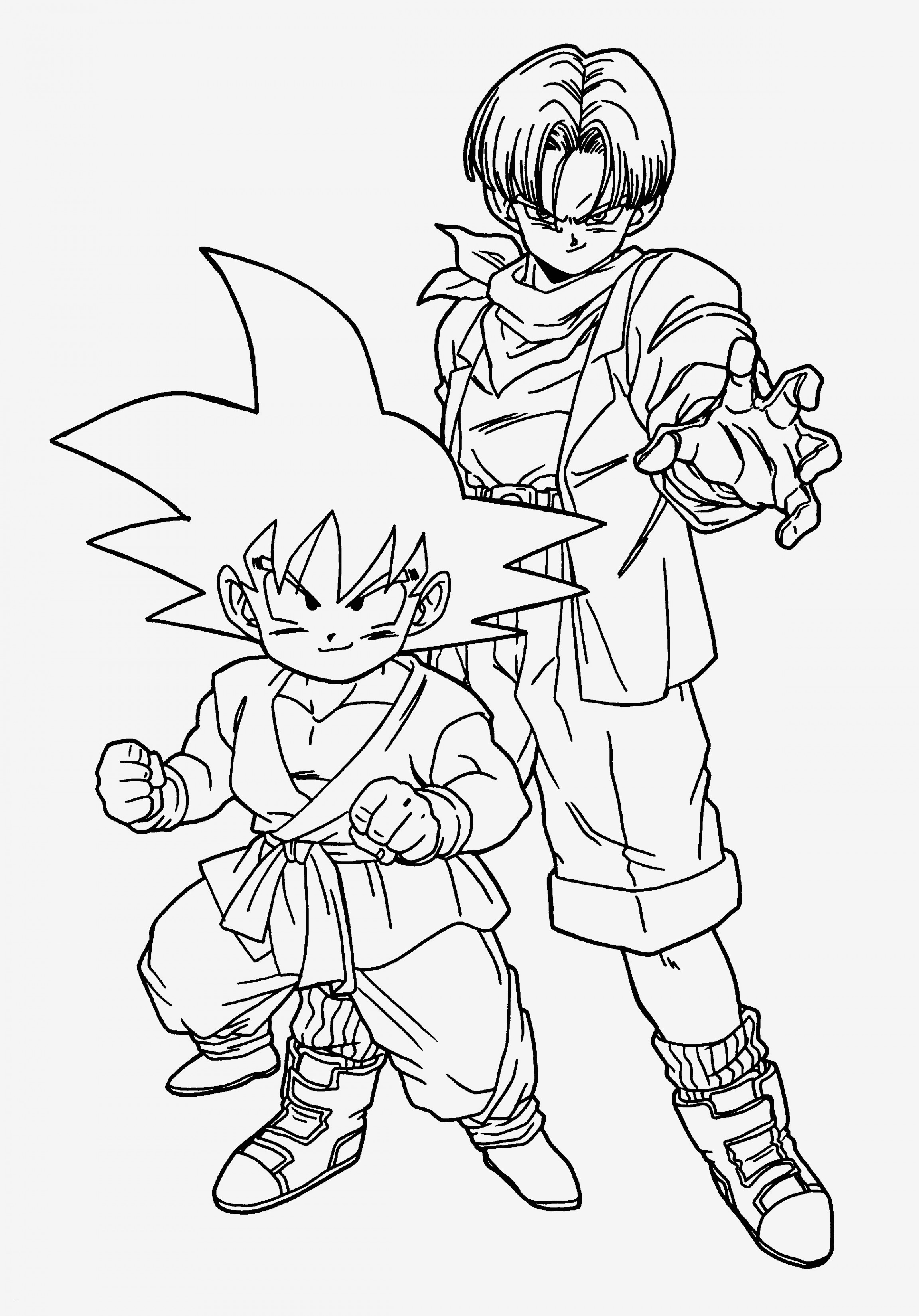 Goku Coloring Pages Dbz Coloring Pages Wwwallanlichtman