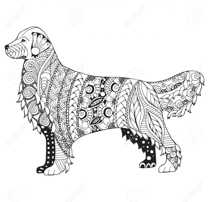 Golden Retriever Coloring Page Golden Retriever Coloring Pages 17 With Diywordpress Golden Retriever Coloring Page Golden Retriever Coloring Pages 17 With Diywordpress