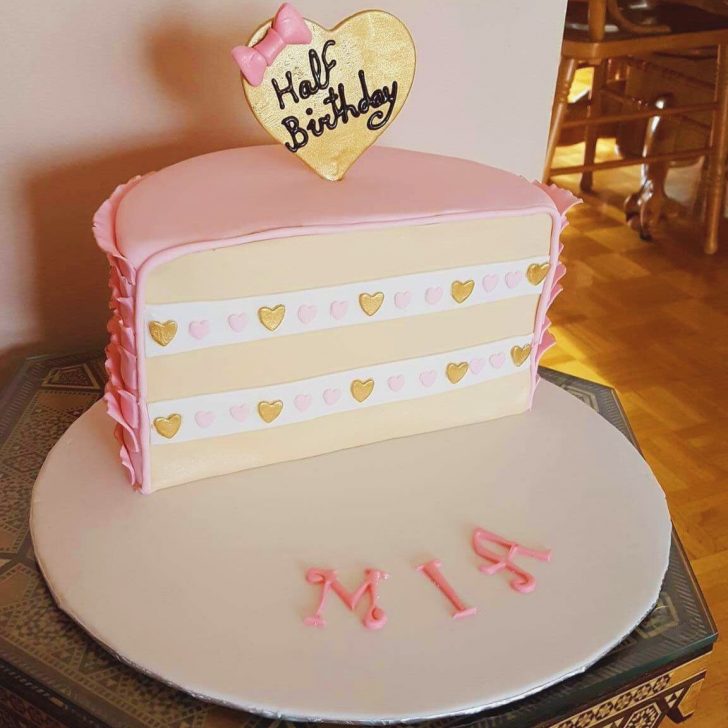 Half Birthday Cake Half Birthday 6 Months Ba Girl Birthday Cake Your Pinterest Half Birthday Cake Half Birthday 6 Months Ba Girl Birthday Cake Your Pinterest