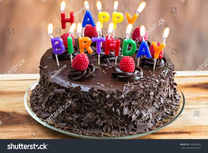 Happy Birthday Cake Pictures Happy Birthday Candles On Chocolate Cake Stock Photo Edit Now Happy Birthday Cake Pictures Happy Birthday Candles On Chocolate Cake Stock Photo Edit Now