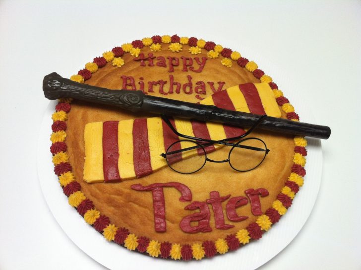 Happy Birthday Cookie Cake Taters 7th Birthdayharry Potter Cookie Cake Happy Birthday Happy Birthday Cookie Cake Taters 7th Birthdayharry Potter Cookie Cake Happy Birthday