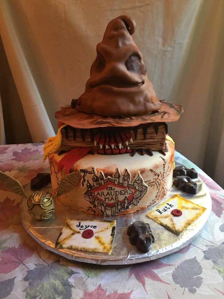 Harry Potter Birthday Cake Homemade Harry Potter Birthday Cake With Butter Beer Cake And Icing Harry Potter Birthday Cake Homemade Harry Potter Birthday Cake With Butter Beer Cake And Icing