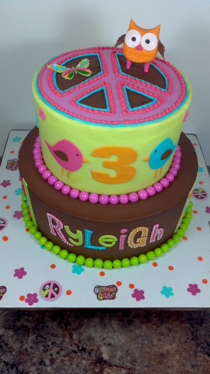 Hippie Birthday Cake Hippie Chick Owl Birthday Cake Cakecentral Hippie Birthday Cake Hippie Chick Owl Birthday Cake Cakecentral