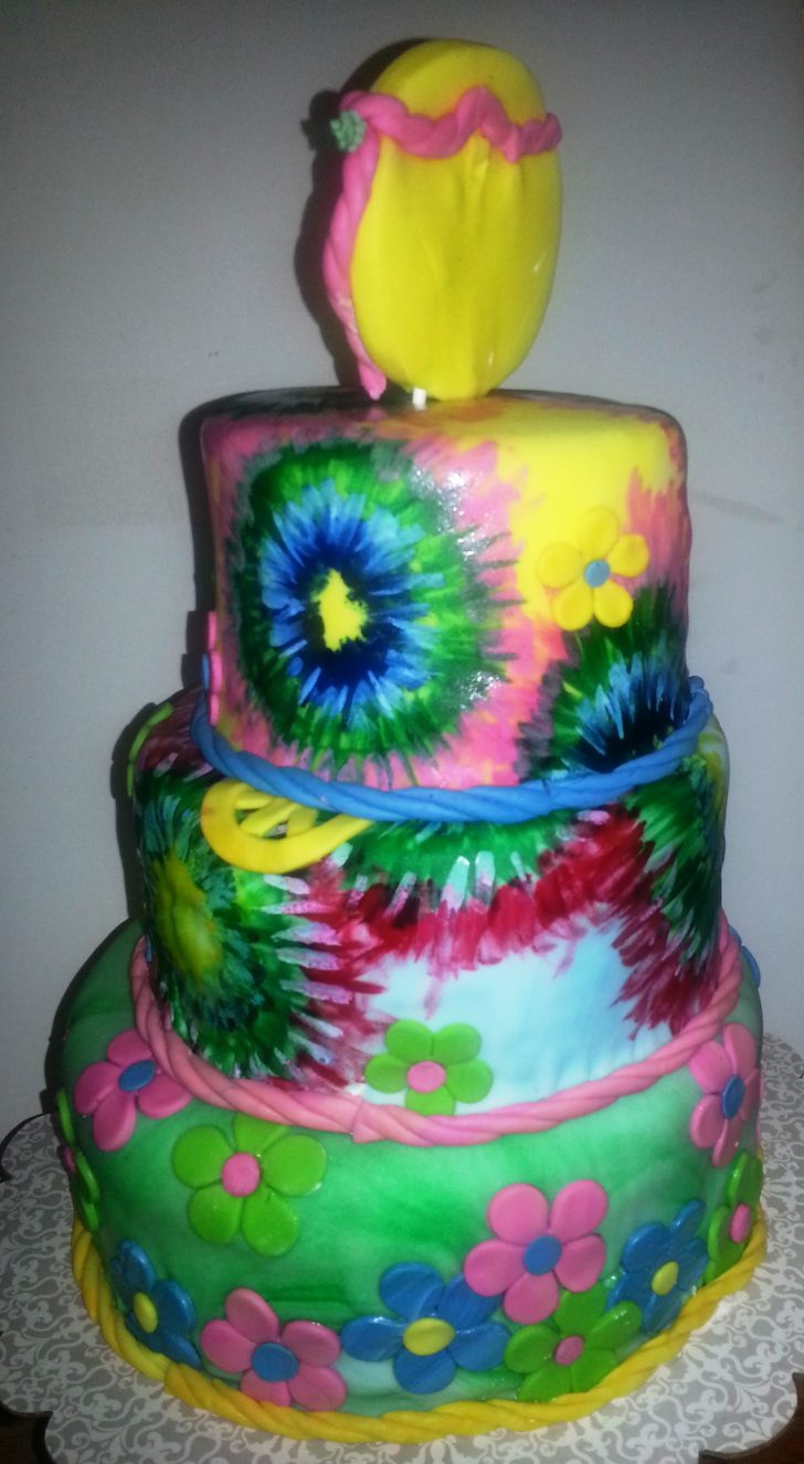 Hippie Birthday Cake Hippy Birthday Queenie Cakes Hippie Birthday Cake Hippy Birthday Queenie Cakes