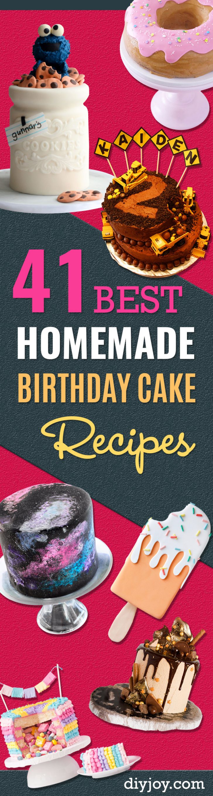 Homemade Birthday Cake Recipes 41 Best Homemade Birthday Cake Recipes Homemade Birthday Cake Recipes 41 Best Homemade Birthday Cake Recipes