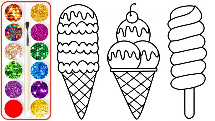 Kids Color Pages Ice Cream Drawing Coloring For Kids Toddlers Youtube Kids Color Pages Ice Cream Drawing Coloring For Kids Toddlers Youtube