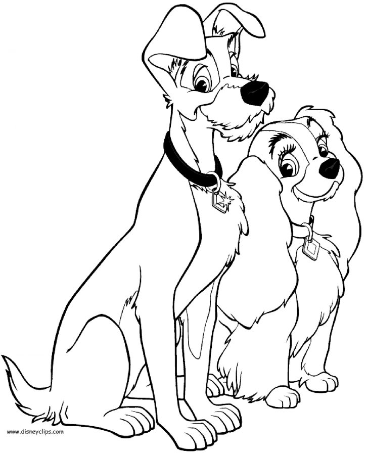 Lady And The Tramp Coloring Pages The Lady And The Tramp For Children The Lady And The Tramp Kids Lady And The Tramp Coloring Pages The Lady And The Tramp For Children The Lady And The Tramp Kids