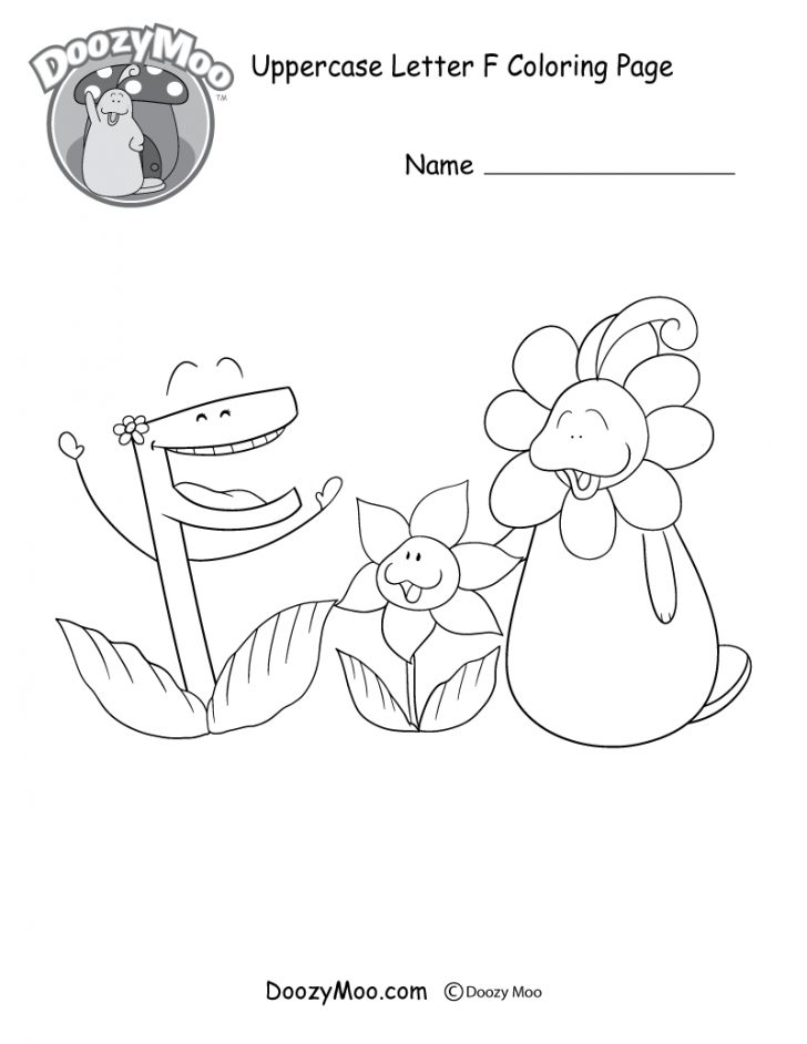 Letter F Coloring Page Cute Uppercase Letter F Coloring Page Free Printable Doozy Moo Letter F Coloring Page Cute Uppercase Letter F Coloring Page Free Printable Doozy Moo
