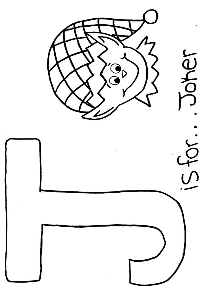 Letter J Coloring Page J Coloring Pages Funnyhub Letter J Coloring Page J Coloring Pages Funnyhub