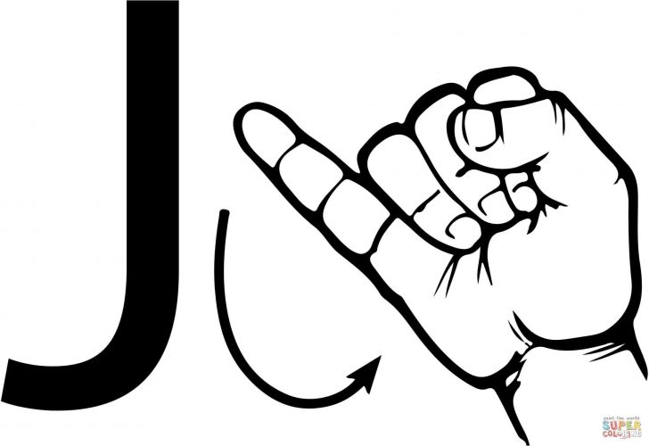 Letter J Coloring Page Signs Letters More Lovely Asl Sign Language Letter J Coloring Page Letter J Coloring Page Signs Letters More Lovely Asl Sign Language Letter J Coloring Page